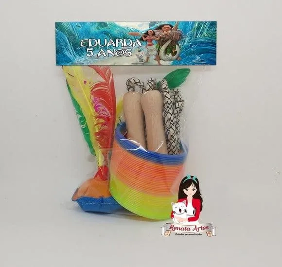 Kit Boa Infância Personalizado Moana