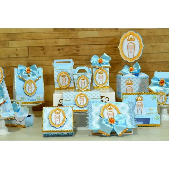 Kit 30 Lembrancinhas Batizado