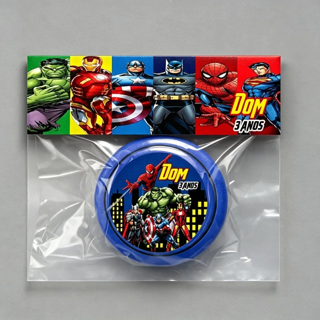 Iô iô Personalizado para lembrancinhas dos Vingadores