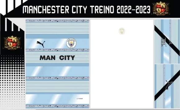Vetores Camisa Manchester City Treino 2022-2023