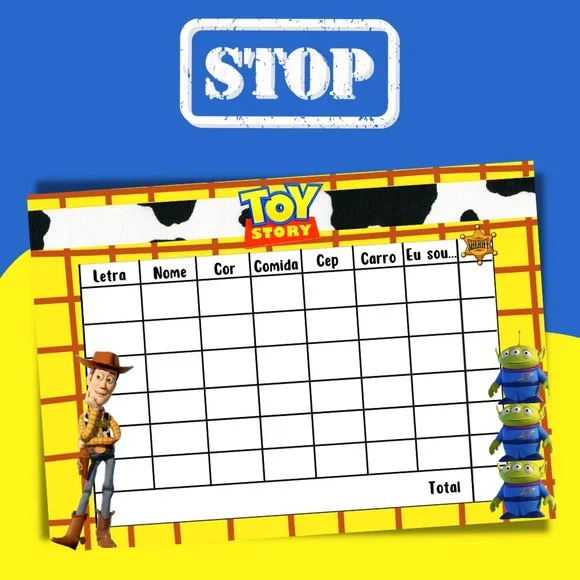 Jogo do Stop ( Conhecido Como Adedanha)