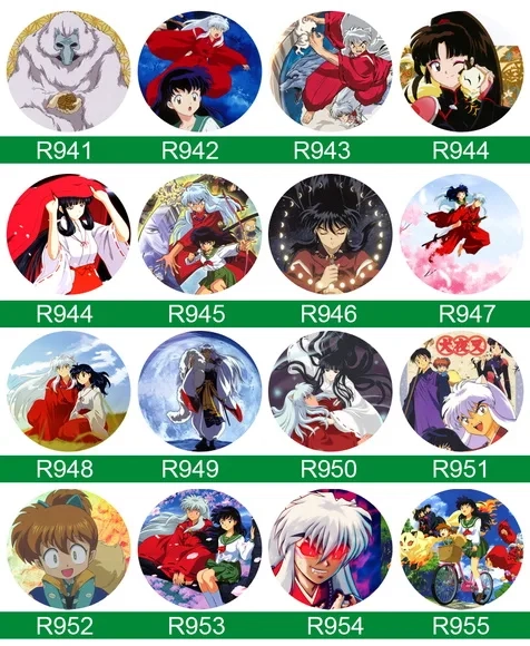 Bottons Inuyasha - Button Boton