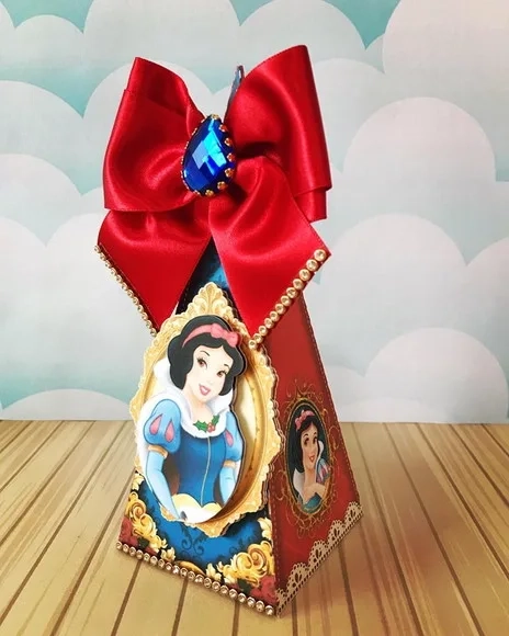 Kit 60 Lembrancinhas Branca de Neve