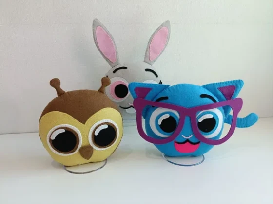 Combo Bolofofo 15cm 5 Peças.