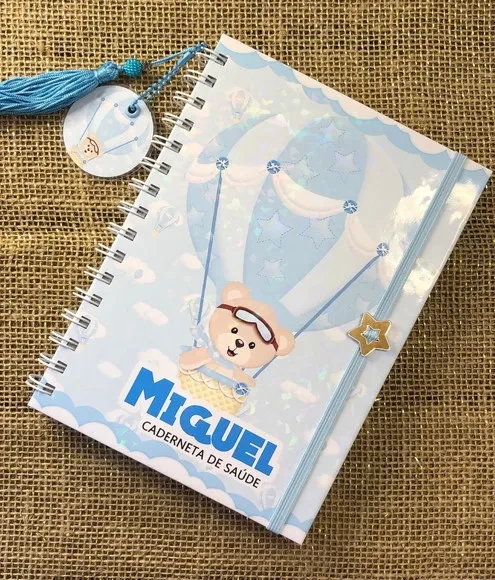 Caderneta de Saúde / Vacinação Personalizada - Ursinho