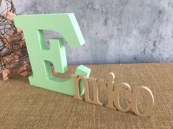Letras Decorativas em MDF PERSONALIZADO 18cm
