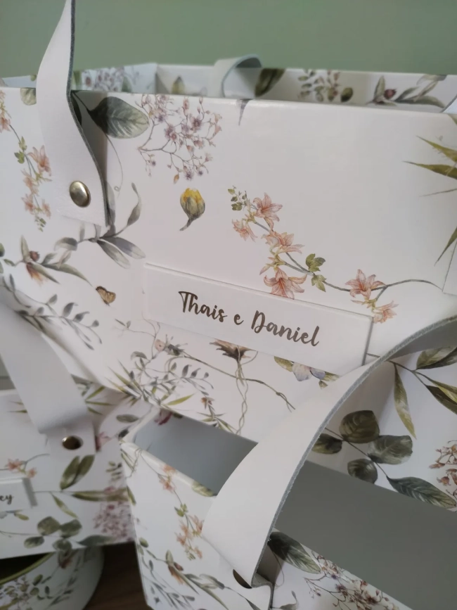 Cesto estampado