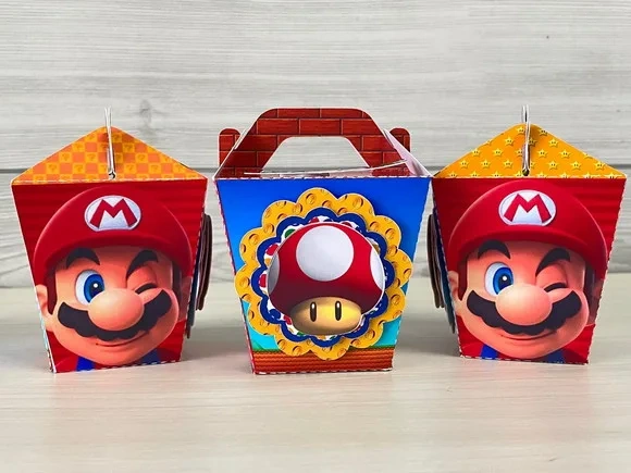 Kit 60 Lembrancinhas Mario Bros