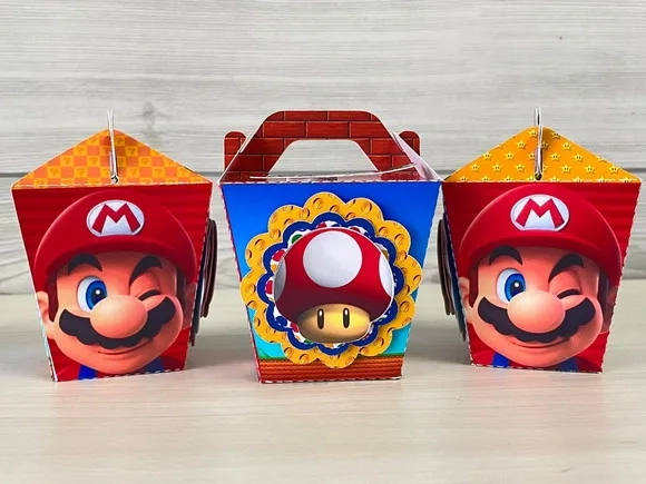 Kit 60 Lembrancinhas Mario Bros
