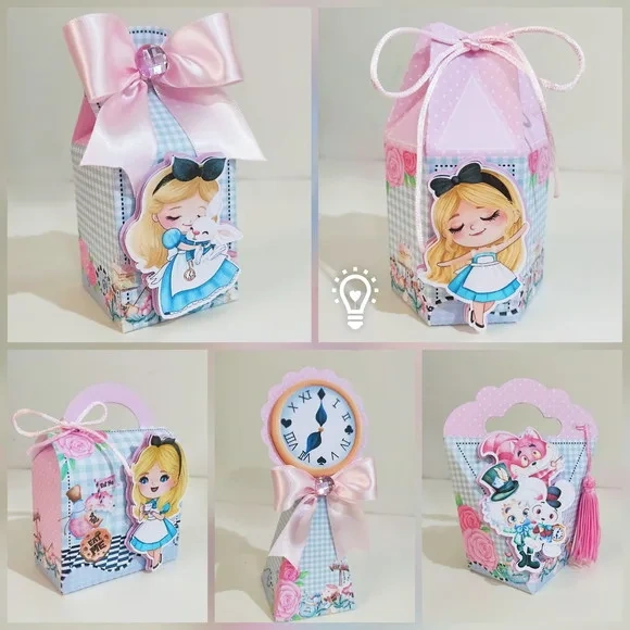Kit 30 Lembrancinhas - Alice