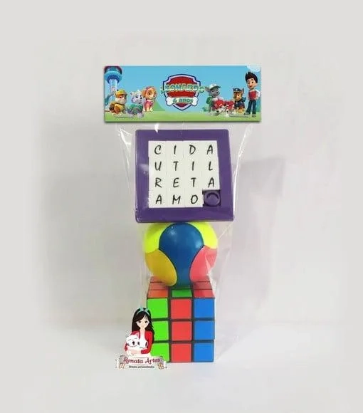 Kit Desafio Personalizado Patrulha Canina