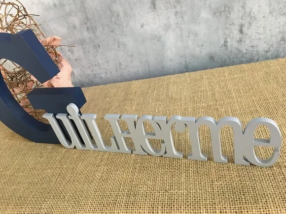 Letras Decorativas em MDF PERSONALIZADO 18cm
