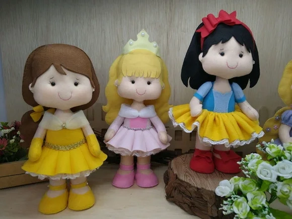 Kit princesas em feltro