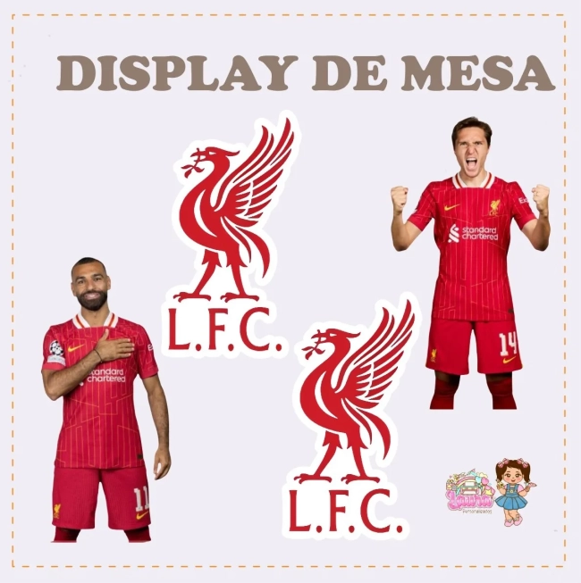 Kit Festa Só Um Bolinho LIVERPOOL - Decoração de Festa