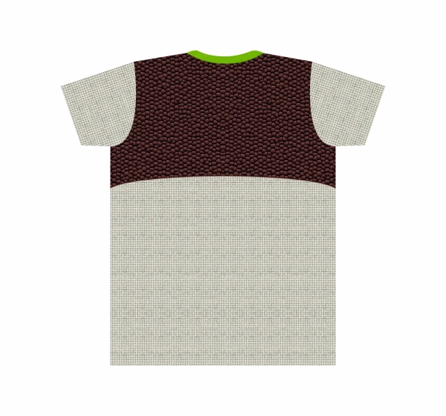 Camiseta Adulto Fantasia Ogro Shrek Frente e Costas