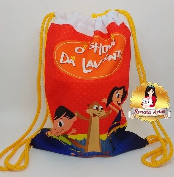 Mochila de Tecido o Show da Luna