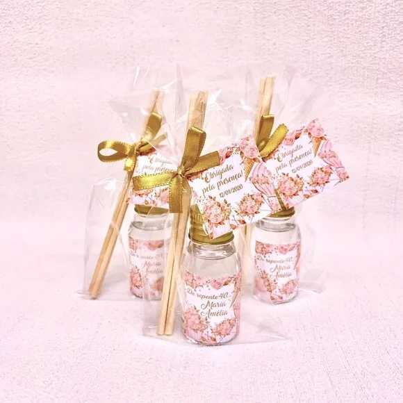 Lembrancinha Aromatizador Rosê Gold