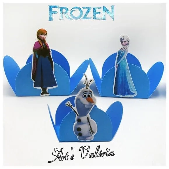Forminha para doce Frozen