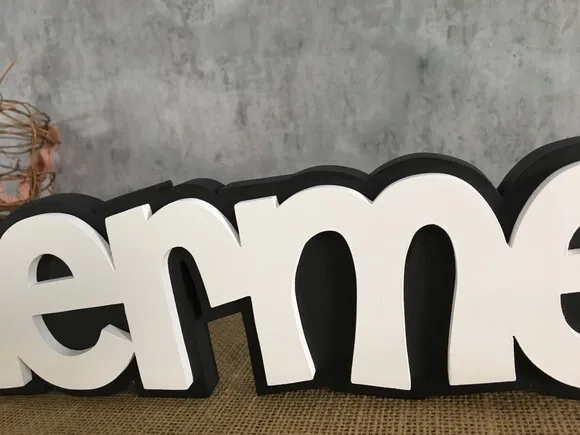 Letras Decorativas Nomes Sobreposição