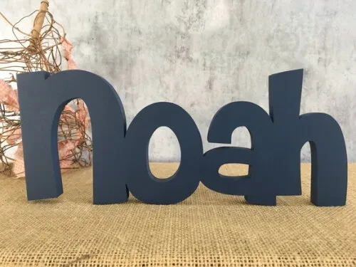 Letras de MDF -Nomes Linha CH