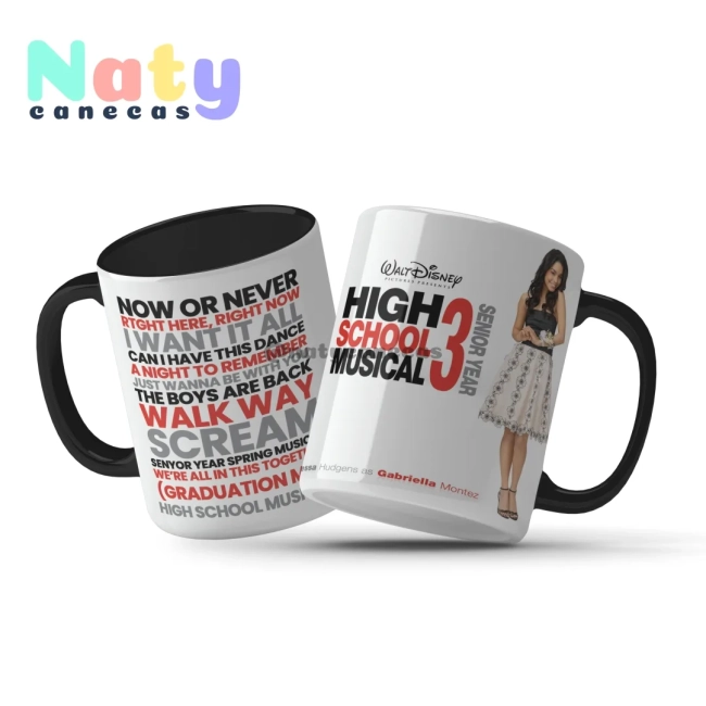 Caneca Personalizada Trilha Sonora High School Musical 3