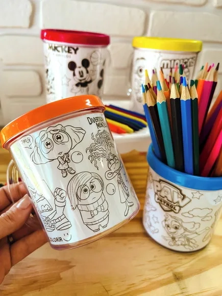 Caneca Colorir - Qualquer Tema
