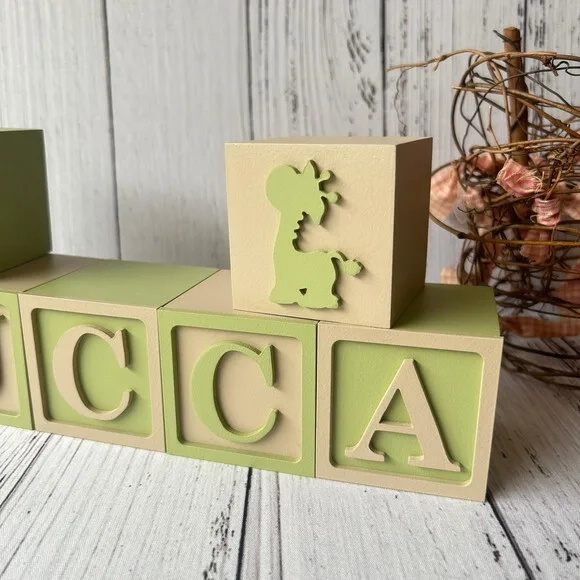 Safari Cubos 6x6cmts - Decoração Bebè
