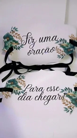 Placa Cadeira Noivos