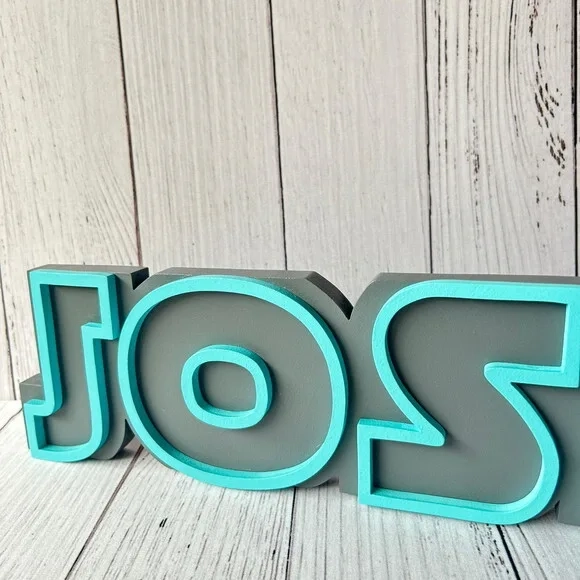 Letras Decorativas Personalizadas em MDF para Quarto de Bebê e Festas - Tema Star Wars