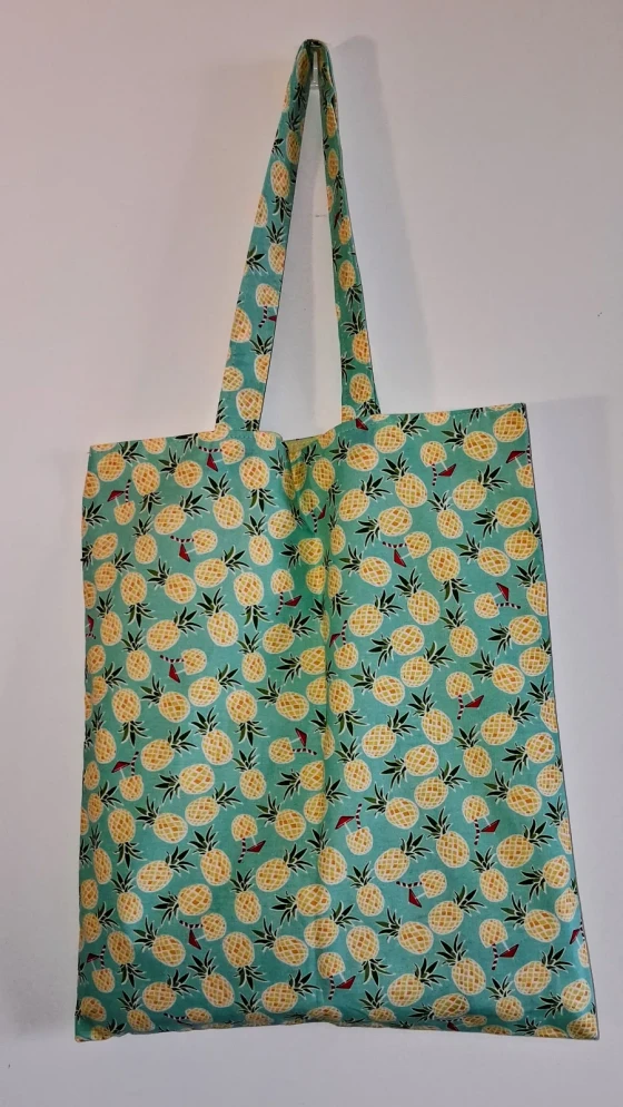 Bolsa em tecido - Abacaxi