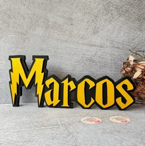 Harry Potter Sb Letras Decorativas de Parede -festa Infantil