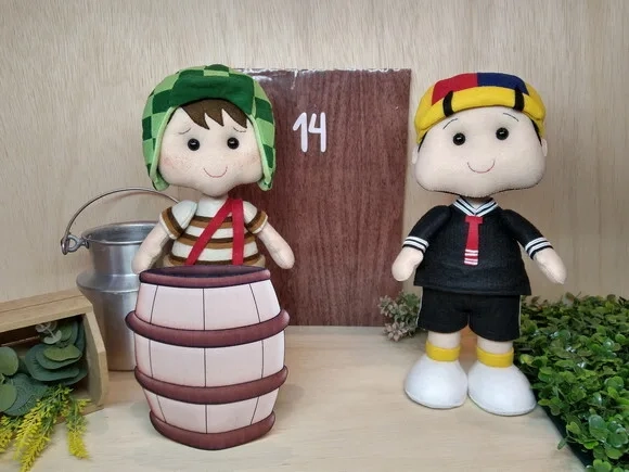 Turma do Chaves em Feltro