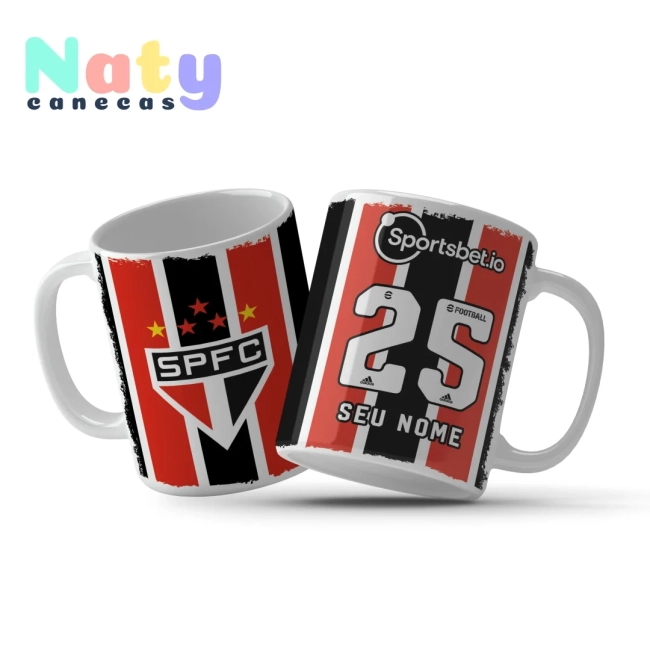 Caneca Personalizada Futebol São Paulo