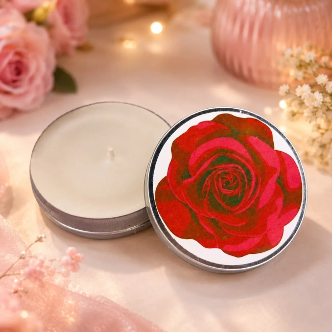 60 un de Vela Aromática na latinha Personalizada Dia das Mães Rosa Eventos, Festas, Brindes, fazemos qualquer tema.