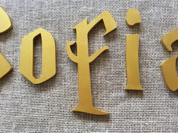 HARRY POTTER Letras Decorativas De Parede