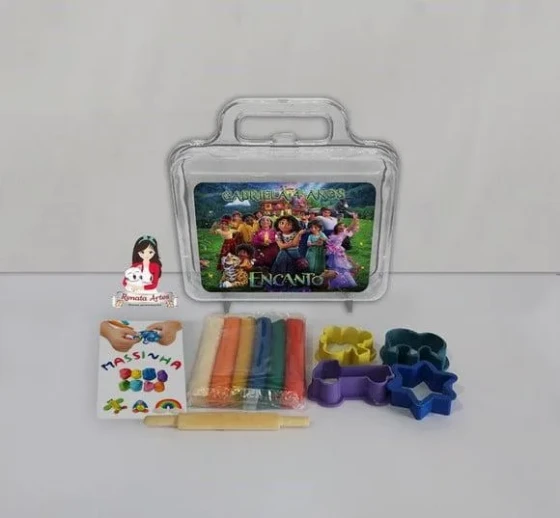 Kit Massinha na Maleta Encanto