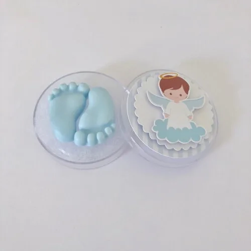 Lembrancinha Batizado Anjinho 3D