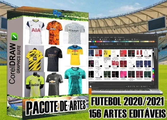 Vetores Camisa Futebol 2020/2021