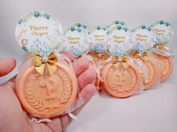 Lembrancinha Personalizada, Sabonete Letra Inicial do Nome