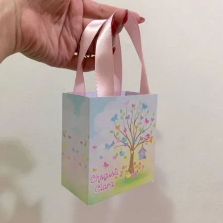 Sacolinha personalizada Maternidade Jardim Encantado