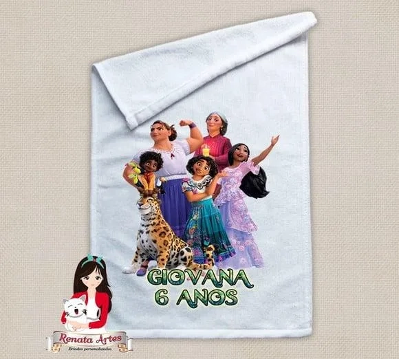 Toalhinha Personalizada Encanto