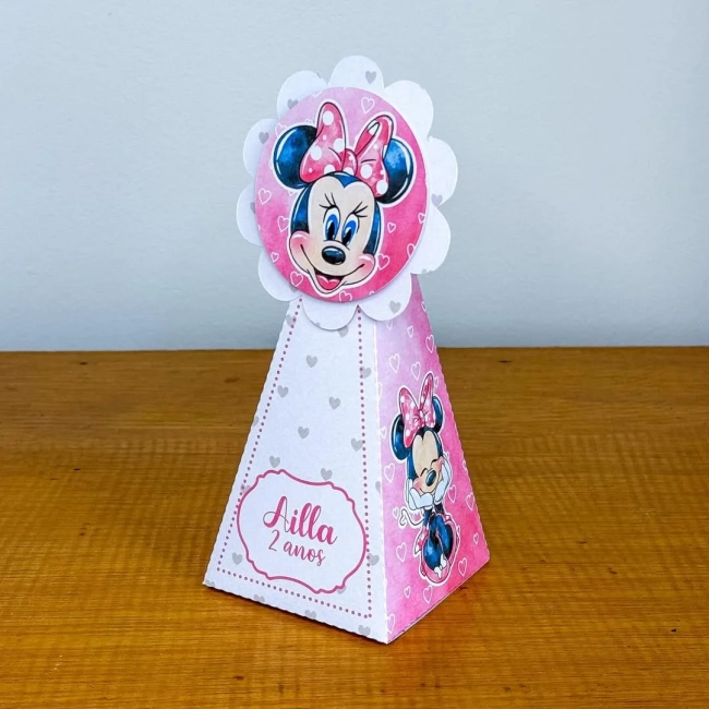 PEGUE E MONTE - Kit Festa MINNIE - Decoração de Festa | Lembrancinhas | Aniversário | Personalizados