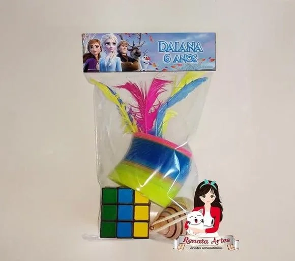 Kit Brinquedos Retrô Tema Frozen
