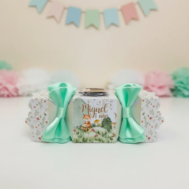 Kit 60 Lembrancinhas bosque Encantado Menino ou Menina