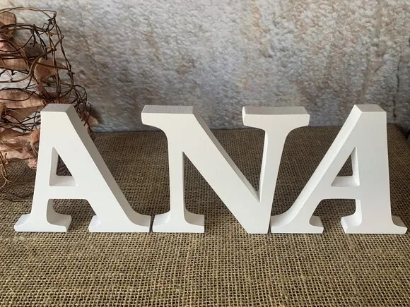 Letras de MDF -Nomes Letras de Forma