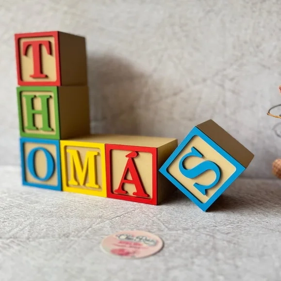 Toy Story 6x6cm Decoração de Festa Infantil Quarto de Bebê