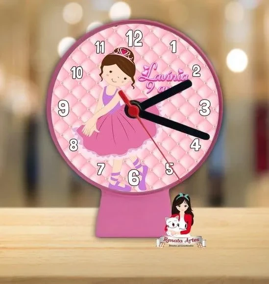 Relógio de Mesa Bailarina