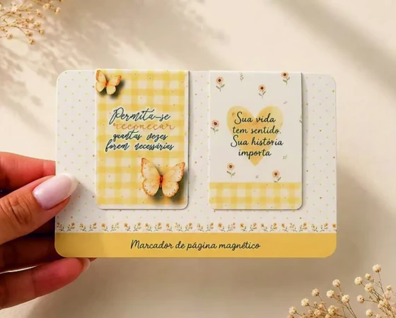 Marca Página Magnético - Setembro Amarelo