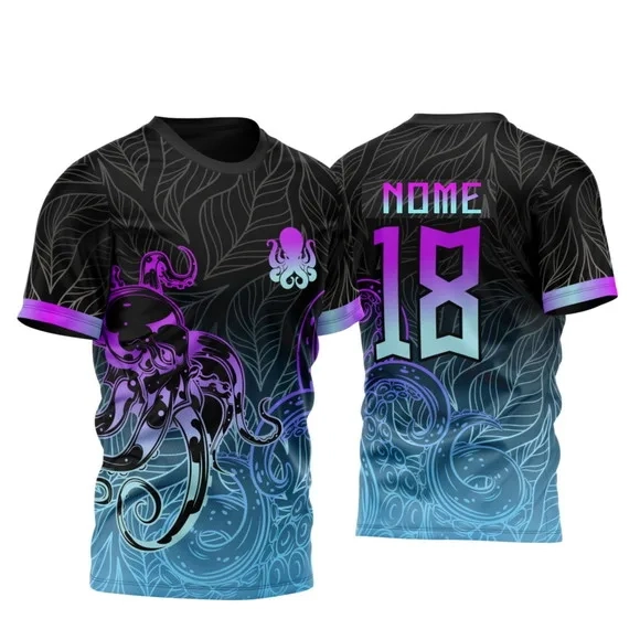 Arte Vetor Camisa Interclasse Polvo Black White Mod-264