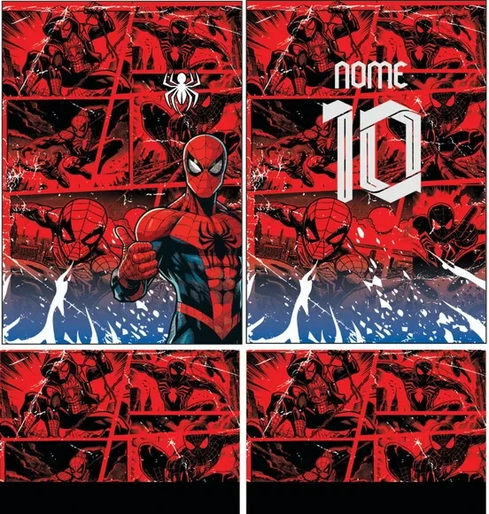 Arte Vetor Camisa Interclasse Homem Aranha 374